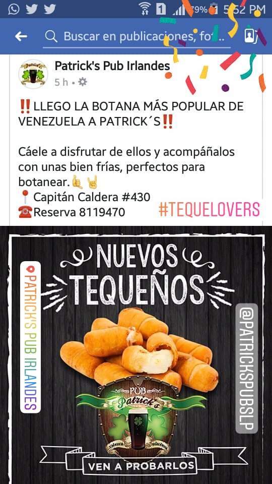 leitosfood's tweet photo. La Botana más popular de Venezuela la puedes disfrutar en Patricks Pub Irlandes en San Luis Potosí Mx. Los #tequeños son unos deditos de queso fritos al momento y acompañados con un aderezo de #tamarindo&chipotle que no tiene madre!!! Disfrutamos y conviertete en un #tequelover https://t.co/GiKIfwp0Xg