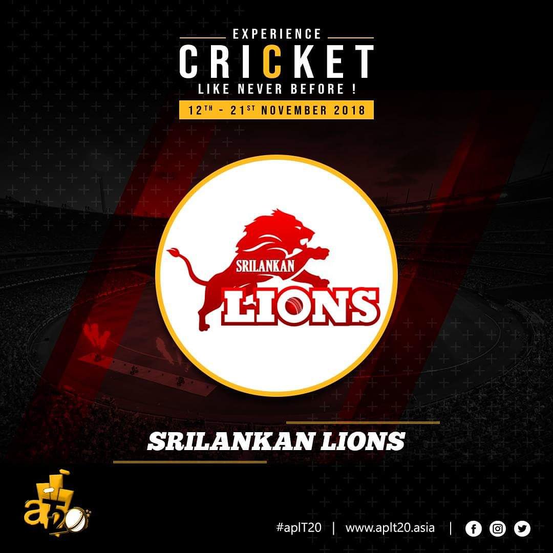 LeagueAsian's tweet photo. Introducing one the best performing teams from last year #SrilankaLions representing the country of Sri Lanka  which is an island nation south of India in the Indian Ocean. 
VISIT: https://t.co/LcFK8SD1qR
#AsianPremierLeague #APLT20 #Thailand #Dream11 #Teams #introduction https://t.co/6GDV7ySApy