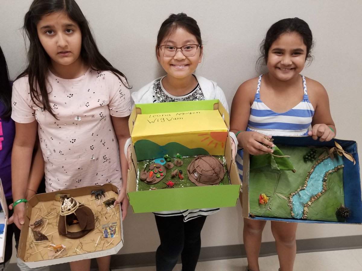 mrs_sabio's tweet photo. Amazing Native American Shelter projects! #csefourthgrade @sfwatson031 @CSE_Chameleons https://t.co/JQK42nsBd6