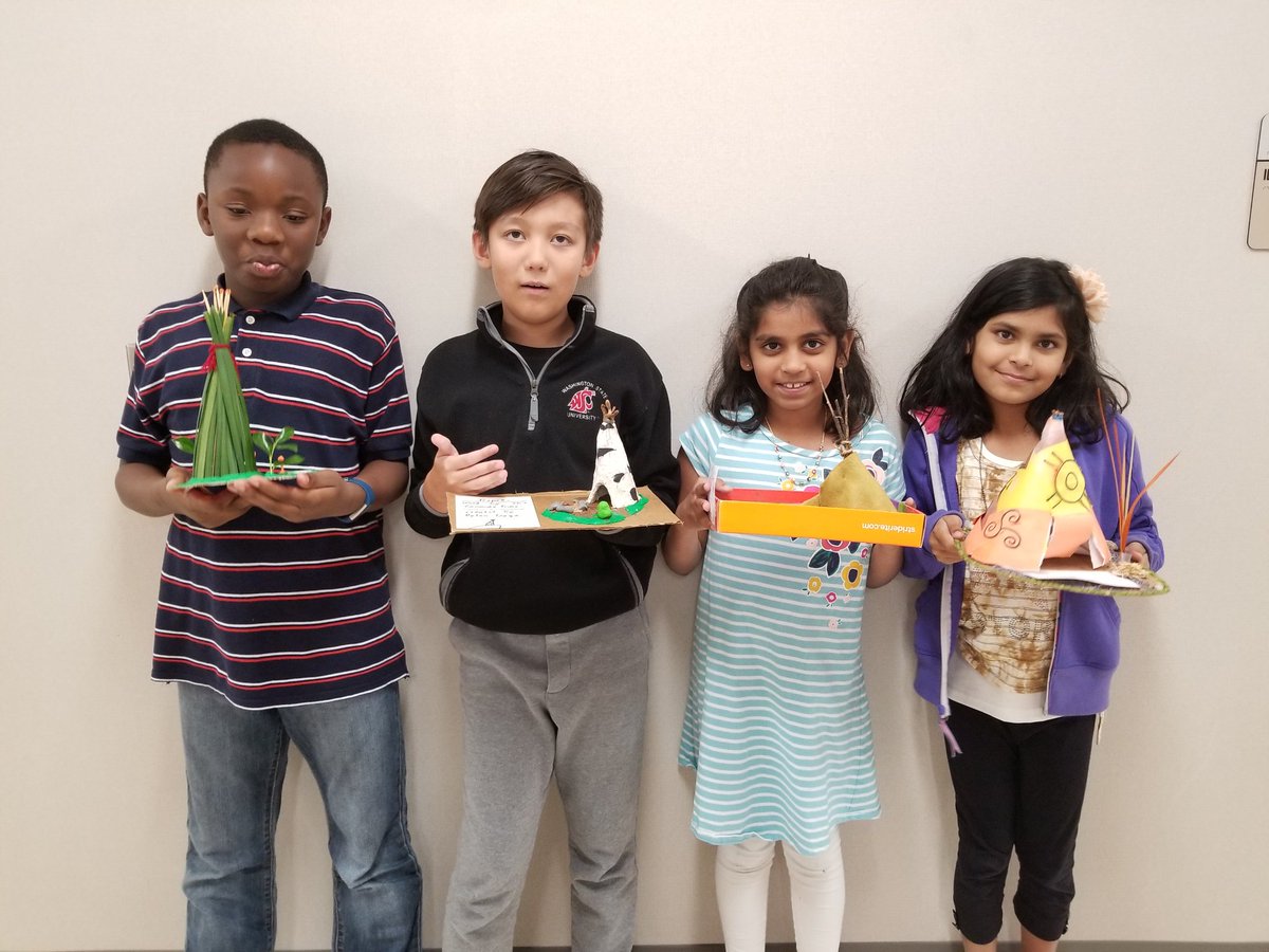 mrs_sabio's tweet photo. Amazing Native American Shelter projects! #csefourthgrade @sfwatson031 @CSE_Chameleons https://t.co/JQK42nsBd6