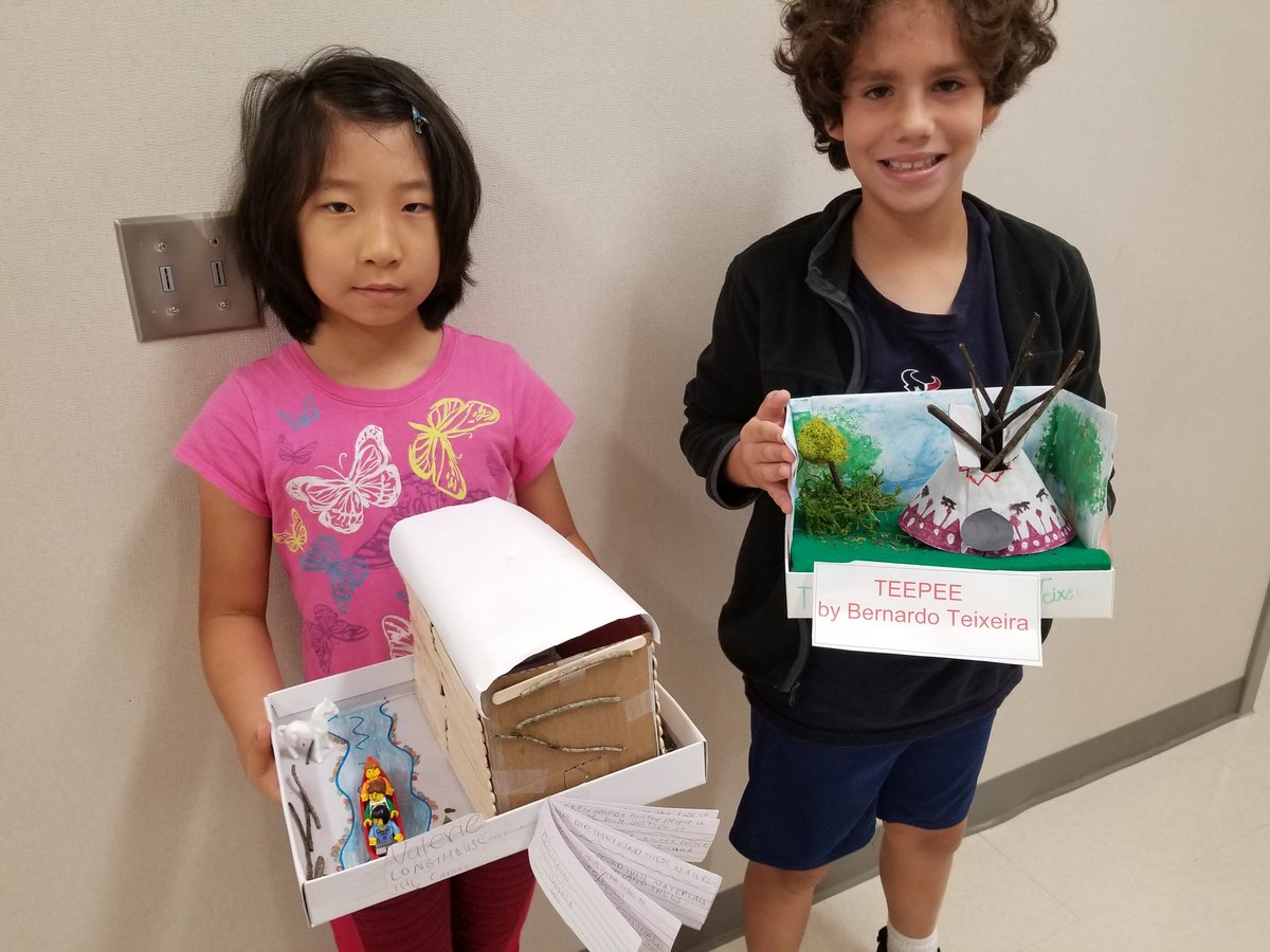 mrs_sabio's tweet photo. Amazing Native American Shelter projects! #csefourthgrade @sfwatson031 @CSE_Chameleons https://t.co/UboIkjmJ9a