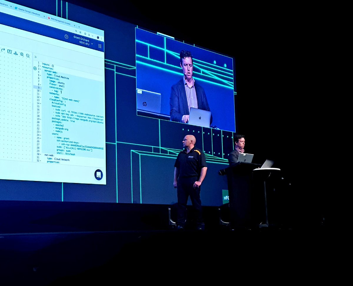 With a range of private, public and hybrid cloud solutions, customers have the freedom to implement a solution to support their unique business. Live demonstrations with <a href="/grantorchard/">grantorchard@hachyderm.io</a> #vFORUMAU