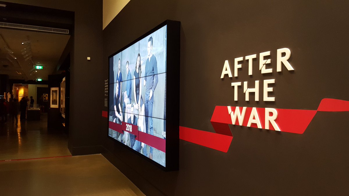 KreativeKurator's tweet photo. "Australian veterans are not broken. With the stories of our past and the hope of our future, we can commit ourselves to explore a life beyond war."
Wing Commander Sharon Brown (Ret'd), opening #awmafterthewar.  
Read in full - https://t.co/xDiWeSiLa9 https://t.co/ab8xCuaPH9