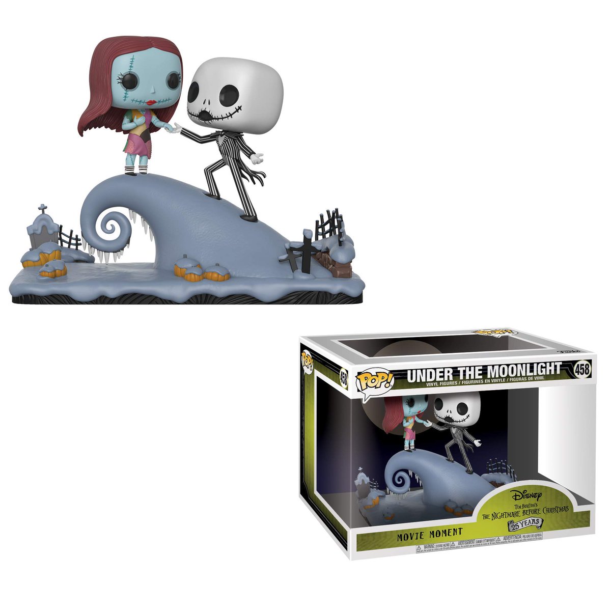 Funko's tweet photo. RT &amp; follow @funko for the chance to win a The Nightmare Before Christmas Pop! Movie Moment! https://t.co/mUYk4OCdbL