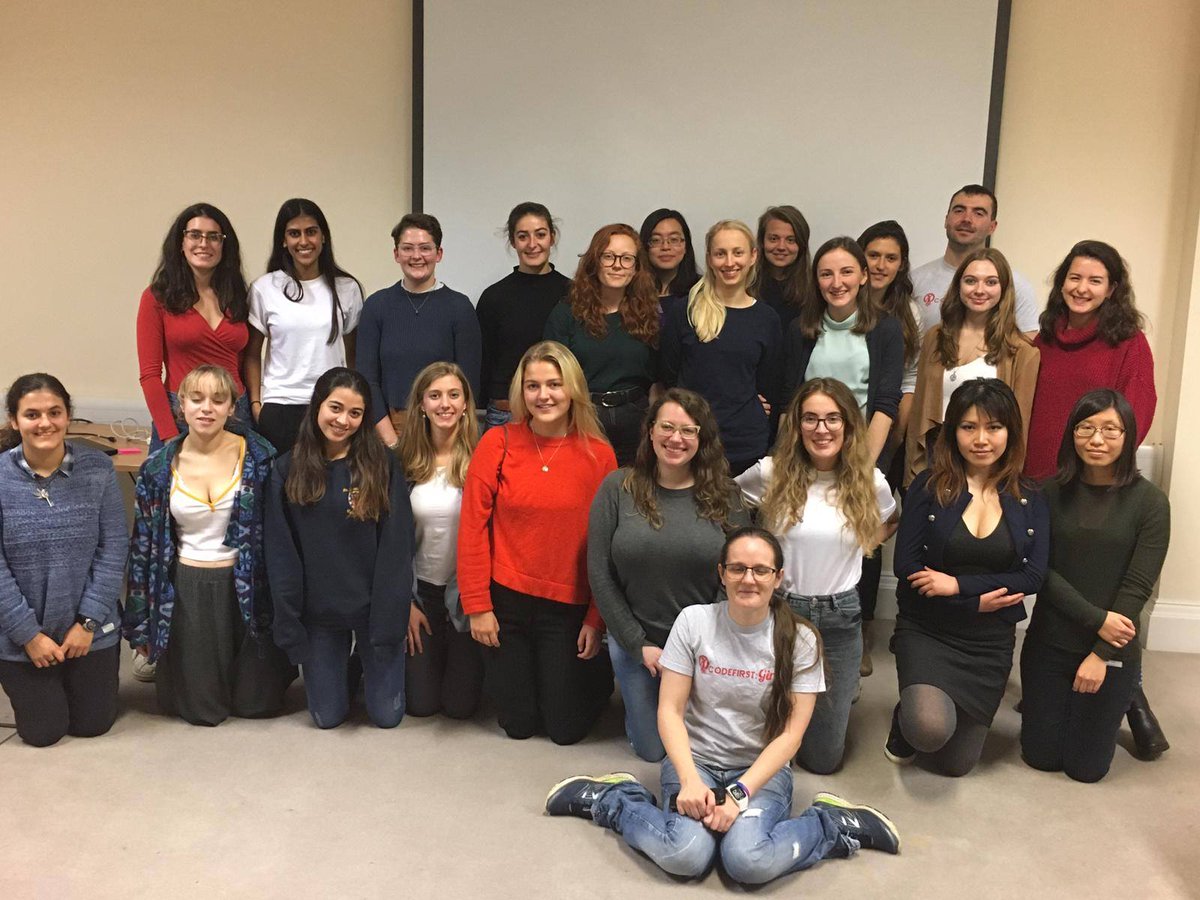 Our first session of #CodeFirstGirls was a great success! Thank you to @CorpusCambridge for hosting! ♀️ ⌨ 👩🏽‍💻 #CUEN 
Tag yourselves! ✅

@CodeFirstGirls #CorpusChristiCollege #Cambridge #WomenInTech