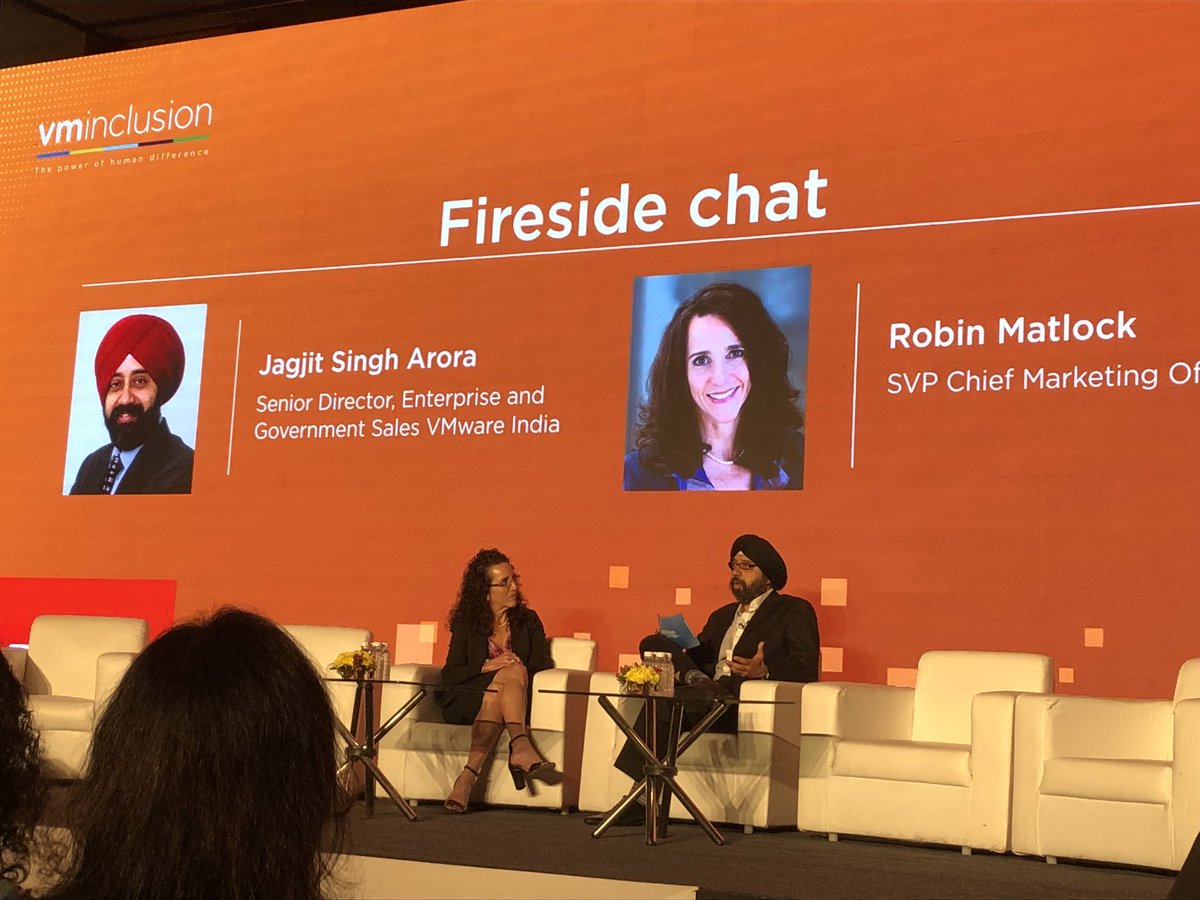 ItsEmmaHeath's tweet image. So many amazing quotes from last night’s #vminclusion event at #vForumIN, but one that really reasonated: “I used to want to hide my scars. But the beauty of scars is when you show and talk about them it helps everyone else become open about theirs.” Shalini Saraswathi #vFORUM