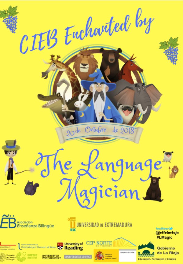 estherjama's tweet photo. ¡ Ya queda menos! @cifelarioja #CIEB2018 #LMagic https://t.co/Aa8zJZ5t3H