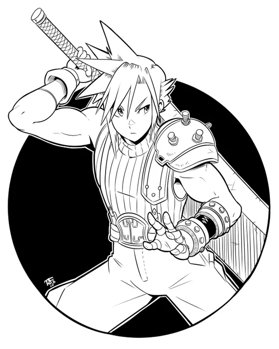 Day 16 - Cloud
#Inktober2018 #SuperSmashBrosUltimate 