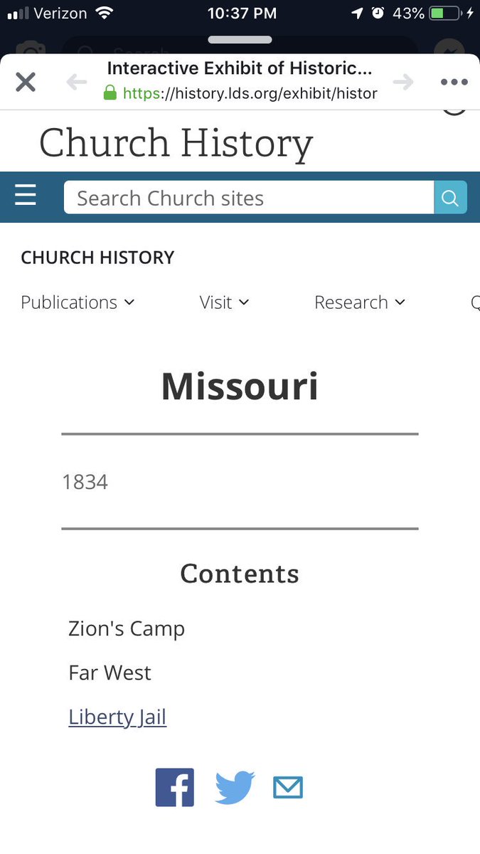 ReligiousEdTech's tweet image. Check out this cool interactive map and exhibit for church history. It’s a great resource for Seminary. #lds #churchhistory #ldsedtech   See history.lds.org/exhibit/histor…