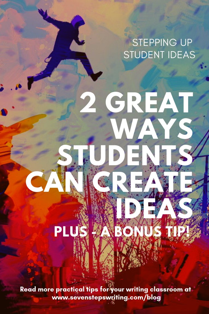 SevenStepsWrite's tweet image. It&apos;s time to step Up student ideas! Read &amp;gt;&amp;gt; goo.gl/zJwGRZ

#classroomresource #sevenstepswriting