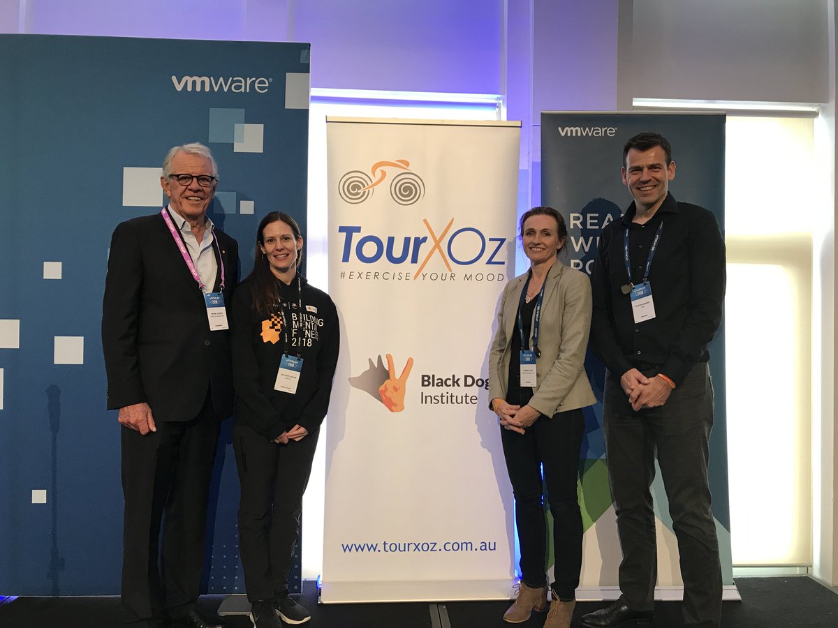 blackdoginst's tweet photo. Today participants of the @VMwareAU #vFORUM hackathon were geared with the task of using technology to build #mentalfitness. Thank you to everyone involved! https://t.co/gfenSthtSY