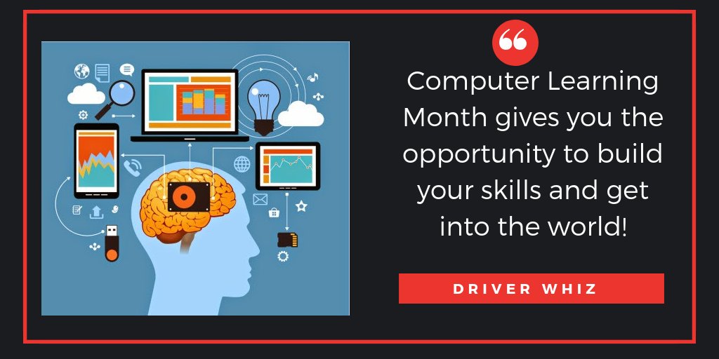 DriverWhiz's tweet photo. #ComputerLearningMonth is for those who've difficulty working with computers. Here @DriverWhiz we help you get a better learning of  #computer #software uses for #Windows10, 7 etc.  

Get 👇Help for #windowSoftware update -
https://t.co/MtvOG6d3vq https://t.co/YPKn9q1BZ6