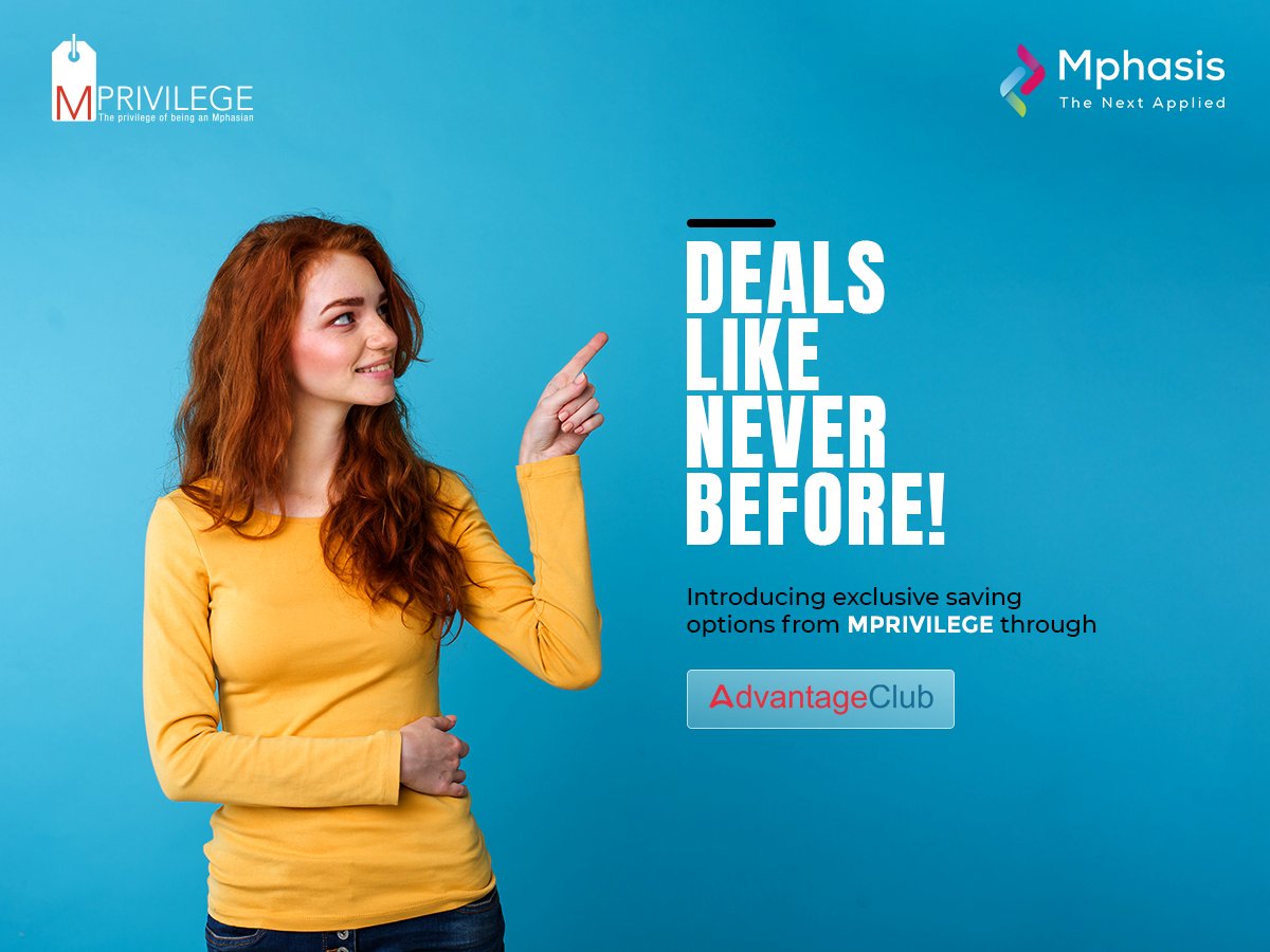 LifeatMphasis's tweet photo. An exclusive range of deals for Mphasians only! Spot, stop and shop with the Advantage club! https://t.co/6fLDyLiFZQ
