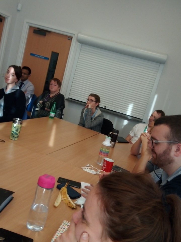 ImpACTplus_team's tweet photo. #WednesdayWisdom Wednesday Team meeting, complex case meeting and training. #everydayisaschoolday! #ImpACT_Plus great team working! @UHDBTrust @GillianLowrey https://t.co/5W17nBLnoH