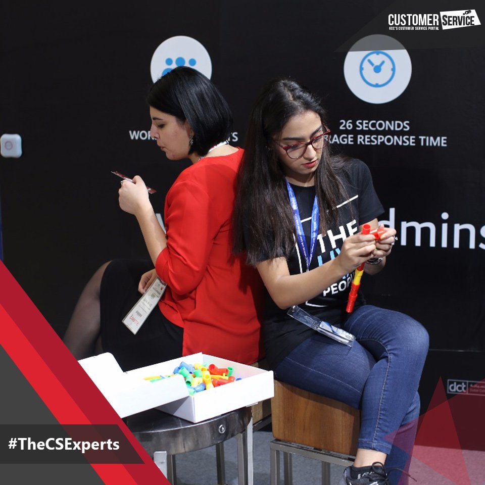CS_ArabEmirates's tweet photo. A visitor plays one of our #DIYTrainingGame designed to help you work under pressure.

#GITEX2018 #TheCSExperts #CustomerService
#GITEXTechnologyWeek #customerengagement #trainings #workshops #games #customersuccess #CustomerFeedback #CustomerExperience https://t.co/mfuWnKWgN2