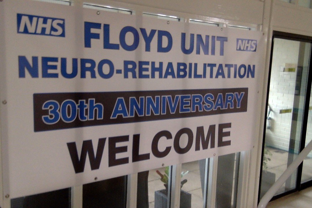 GMNeuroAlliance's tweet photo. We're at the #FloydUnit #Rochdale celebrating 30 years of #neurorehabilitation come and see what they're doing to get our people back to life @s9tmt @RWardDooley @yvonne_trace1 @NHSHMR @HWRochdale @RochdaleCouncil @RochdaleCO_NHS @NCAlliance_NHS https://t.co/GCDKkSnXQn