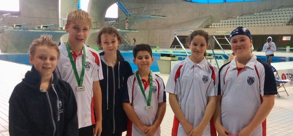 Great Sunday of swimming at the London Aquatic Center for Ashford School pupils.