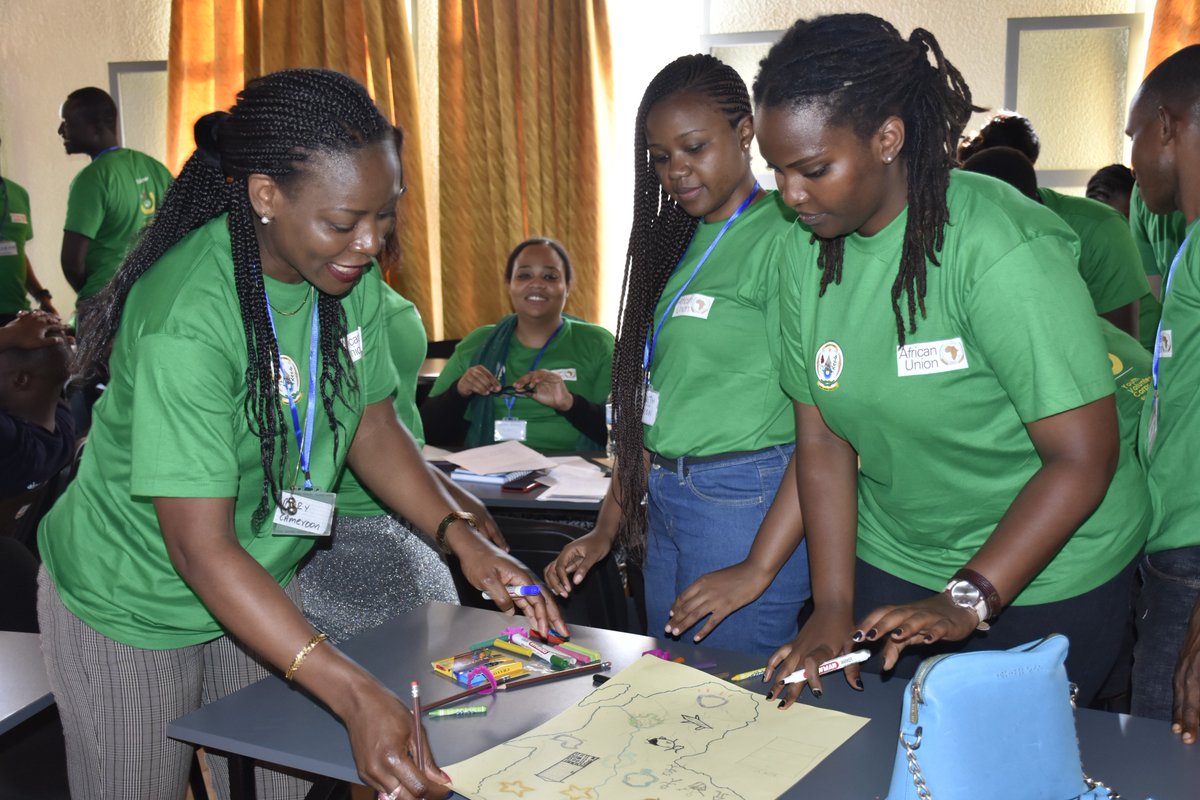 RwandaYouthArts's tweet photo. Few days ago #Rwanda hosted @AU_YVC 9th-batch Pre-deployment Training. In their testimonies ,trainees accentuate what they benefited from this training as well as host country. Below is a brief documentary on this special batch named #AgaciroBatch. https://t.co/DO3nNfzFM7 https://t.co/Q1ZZ0yg22A