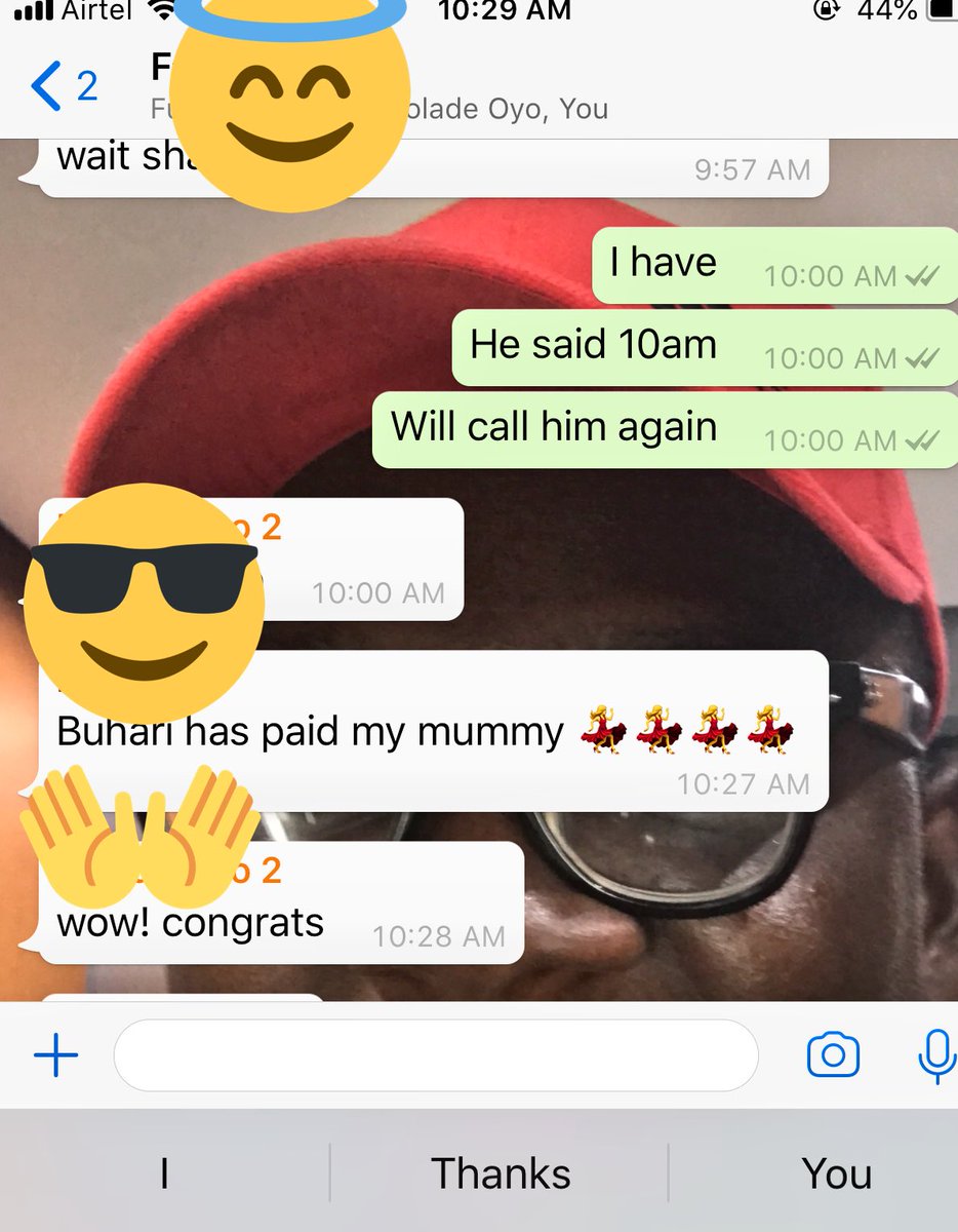 BabajideFadoju's tweet photo. #PMBPaysPensions Oyo State Confessions 
We are going to flex Mama’s money this morning. You can’t tell me nothing. https://t.co/8yC2EpLWnq