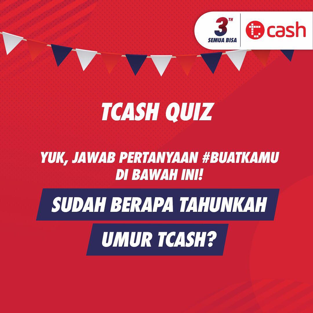 linkaja's tweet photo. Ikutan Quiz dulu yuk dari TCASH! Jawab pertanyaannya, tag 2 temen kamu, dan menangin saldo TCASH 100k masing-masing buat 6 orang beruntung! Info S&amp;K kuis https://t.co/QG9ENfoVPw. https://t.co/xZDQpWLnaR