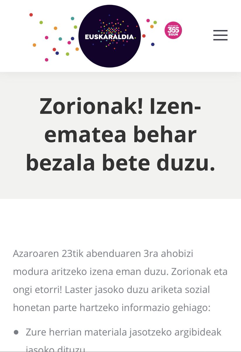 Sindikal_ero's tweet photo. Izen ematea burutu berri dut. Astindu mingaina; honekin ala harekin baina egin #euskaraldia #sexualherria https://t.co/VZ84VSx3rF