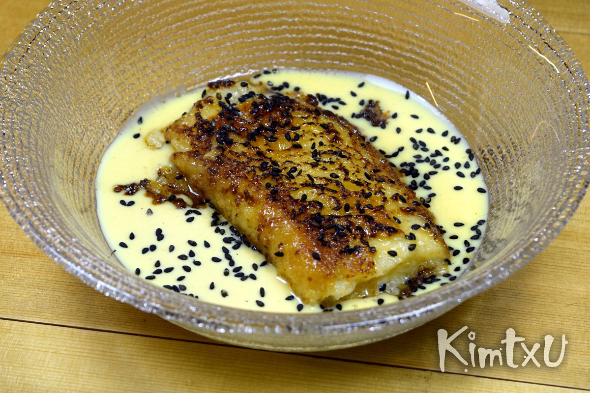 ¿Del 1 al 10 qué nota le darías a nuestra torrija caramelizada con leche de coco y crema de flan thai? ¿Llegará al sobresaliente?