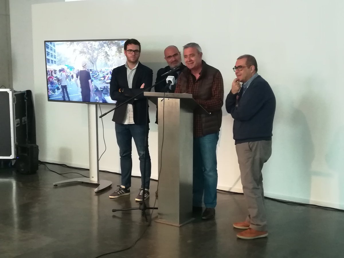 Culturadival's tweet photo. 🔴 Directe al @MuVIM
Amador Griñó:
El nostre museu recupera i reforça l'esperit de promocionar l'art contemporani.
La proposta de Noé Bermejo per a #ELCUB estarà oberta 24hores/dia, amb la mateixa voluntat de la Il·lustració, fer llum i transmetre idees i coneixements. https://t.co/RZGSCzvJBa