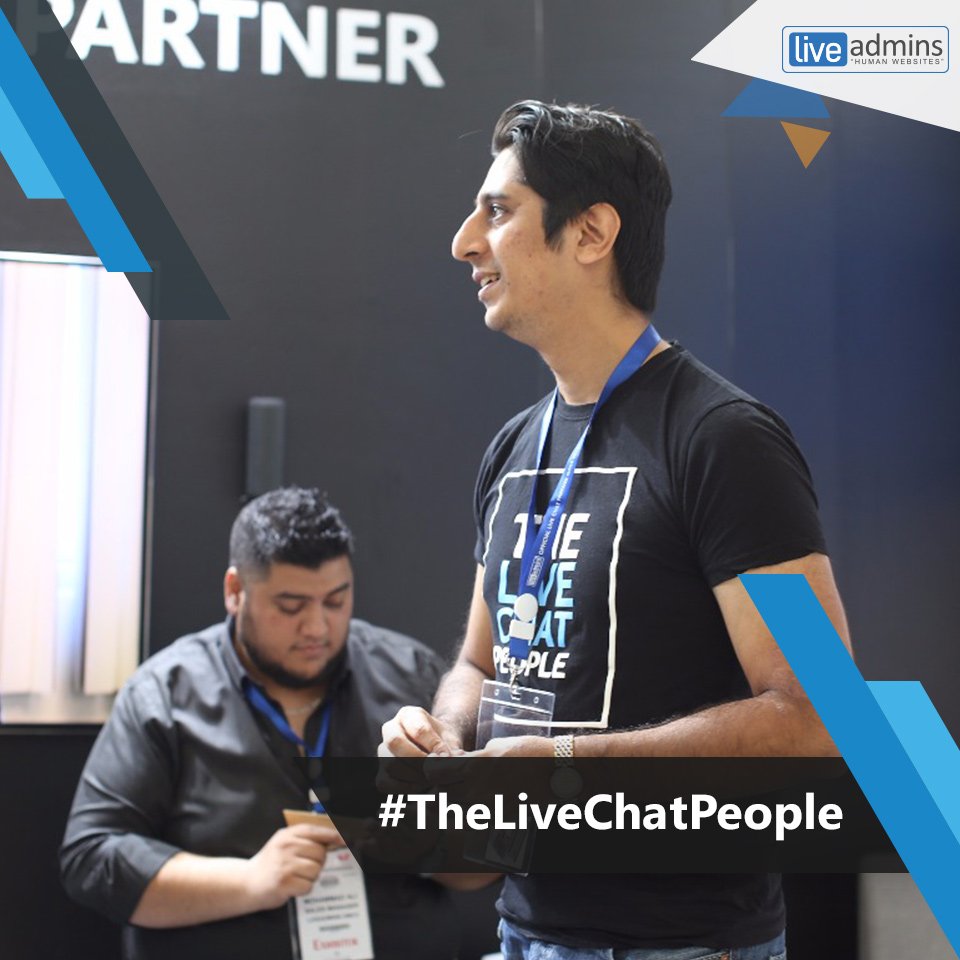 LiveAdmins's tweet photo. Looking for conversational competence when talking to your online customers? Meet #TheLiveChatPeople at #GITEX2018 to find the perfect solution.

#ExperienceFutureUrbanism #technews #GITEXTechnologyWeek #customerexperience #customersupport #customerengagement #customersuccess https://t.co/GWFcYVt6CA