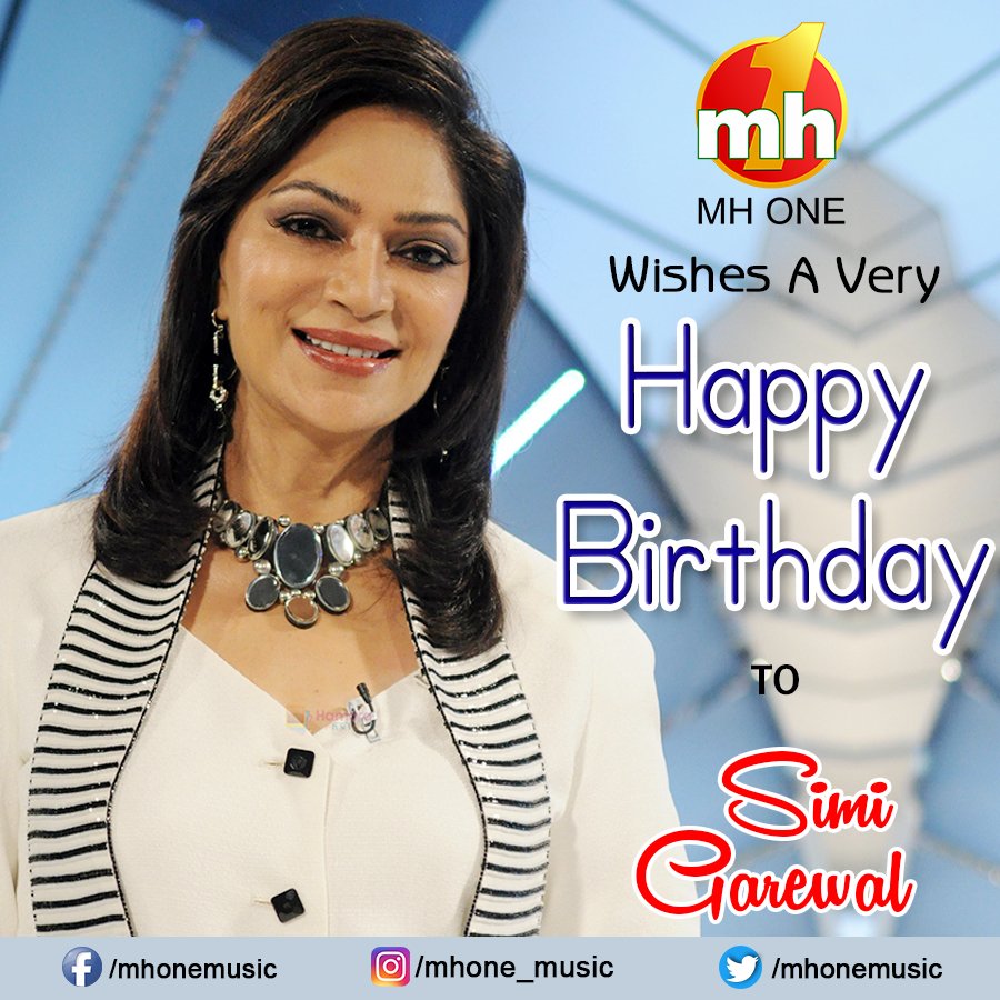 A very happy birthday to beautiful actress Simi Garewal !    