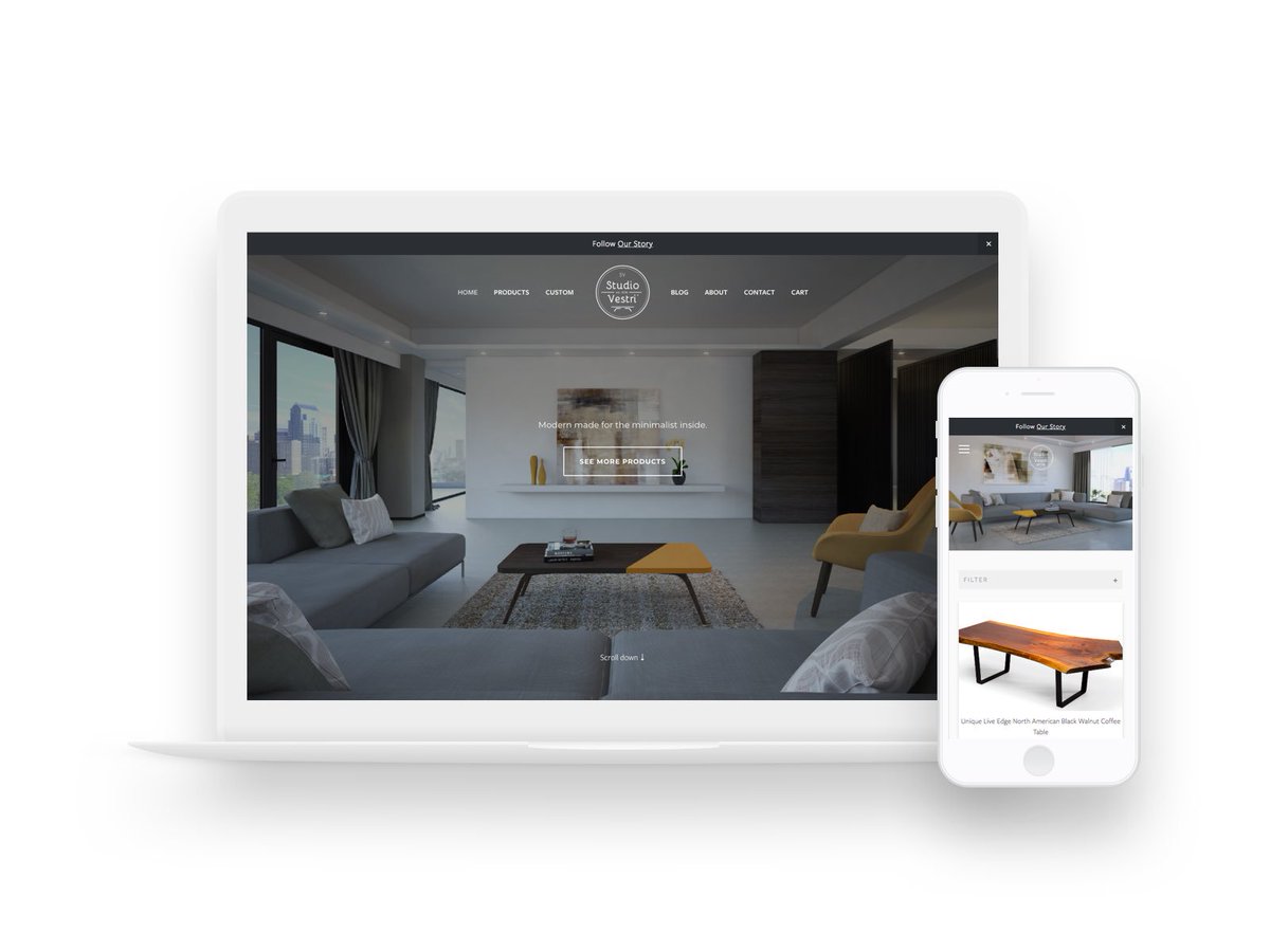 WeAre3ED's tweet photo. A snapshot of Studio Vestris‘ responsive eCommerce website.

#webdesign #webdevelopment #ecommerce #furnituredesign #uxdesign #digitalagency #interiordesign #mobiledesign #mobiledevelopment #indistrialdesign
https://t.co/uWQz5Njm3y https://t.co/31H039jI2l