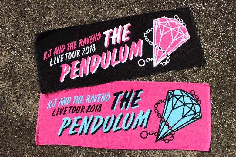 Goods Line Up!! designed by Kj 「THE PENDULUM」 TOUR Tシャツ