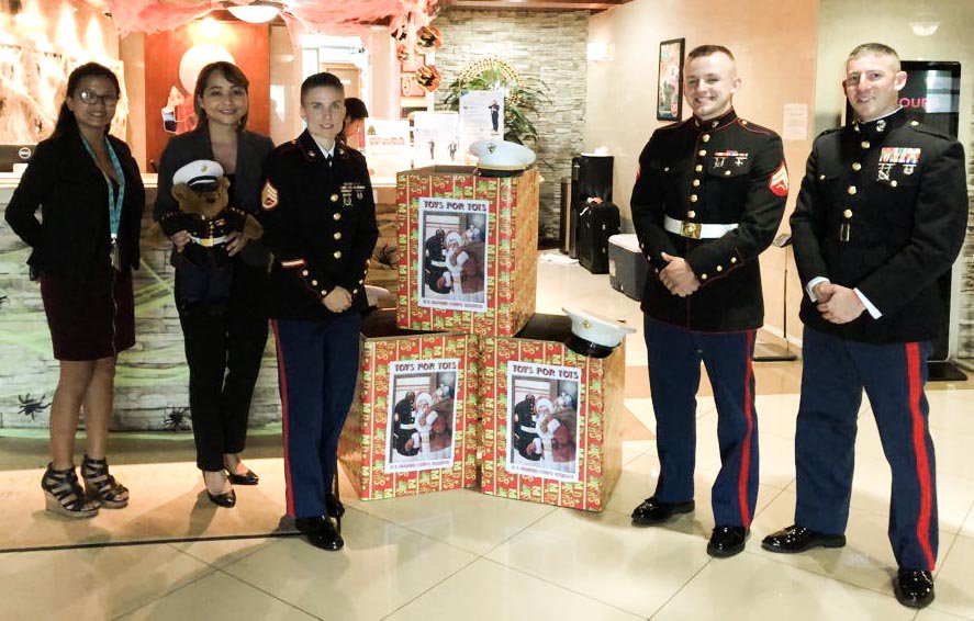 DaysInnGuam's tweet photo. Drop off a new unwrapped toy to Days Inn Guam and spread a little ❤️ &amp; holiday cheer! The Days Inn Guam family joins the @GUChamber &amp; US Marine Corps Activity Guam in this seasons' @ToysForTots_USA drive for children who may not have a present to unwrap this holiday. https://t.co/NQwUZFtw2N