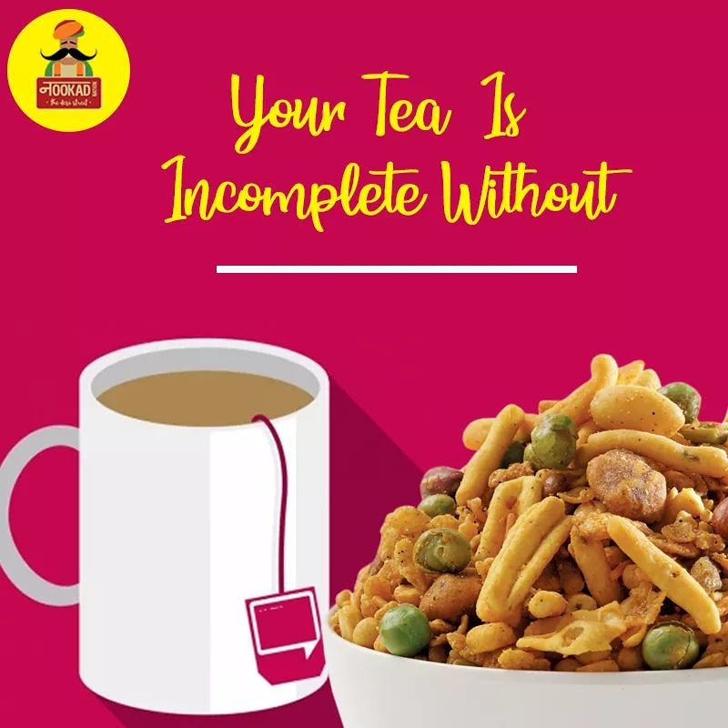 NookadNation's tweet photo. Chai toh bas bahana hai,
Nookad ke Namkeen khaana hai, agree?

Grab your Nookad ke namkeen!
https://t.co/4HrVWFfIsv…
#nookadkenamkeen #shoponline #amazon #namkeen #onlineshopping #foodie #foodblogger
#nookadnation #namkeenshop #indianshop #foodie #foodstory #snacks  #foodisbae https://t.co/9PbqQxFuk1
