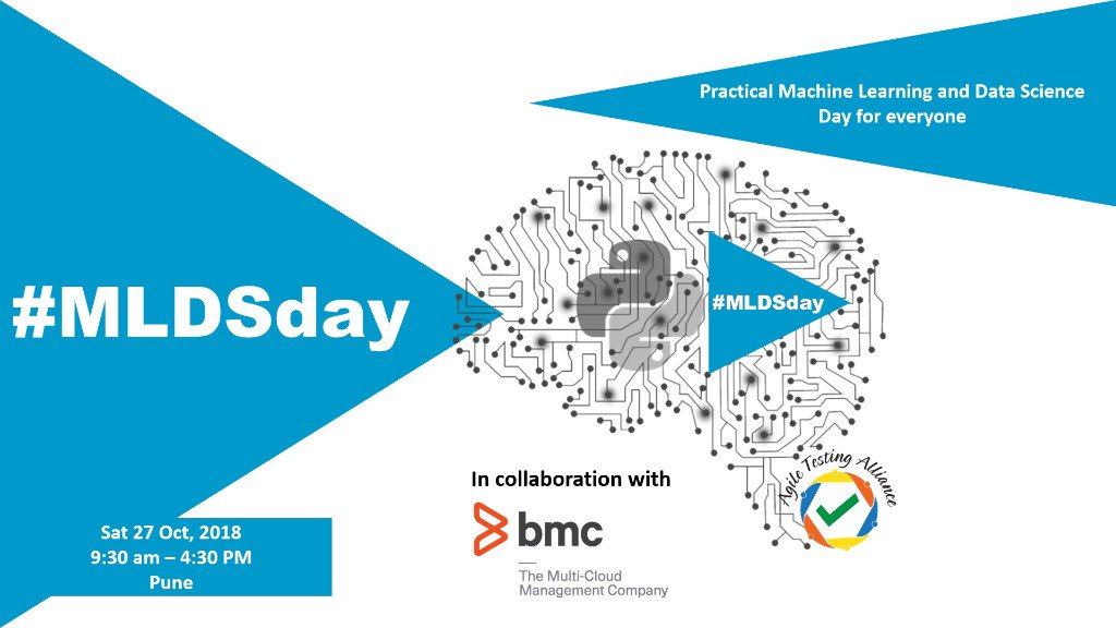 AgileTAlliance's tweet photo. ATA Pune Community is celebrating #MLDSday in collaboration with BMC Software - https://t.co/cEIr1KjEk5 https://t.co/834RO2KICF