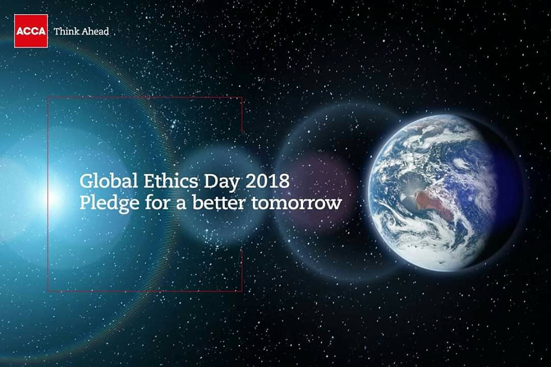 ACCAMalaysia's tweet photo. Global Ethics Day 2018 officially commences today. Time to re-evaluate the importance of good ethics this 17 October to 16 November. Join us to pledge  and be advocates for ethics now at https://t.co/splgvLkfJQ #globalethicsday2018 https://t.co/4tdiEFcXk5