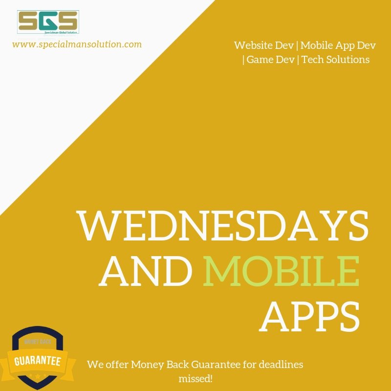SGSGlobal's tweet photo. #Wednesday
We are dedicating this Wednesday to all the mobile apps that help our life get better and easier.
How many Apps do you currently have on your phone or tablet?
#SoftwareDoneRight
#SGS
#MoneyBackGuarantee https://t.co/xZodpmFCmv