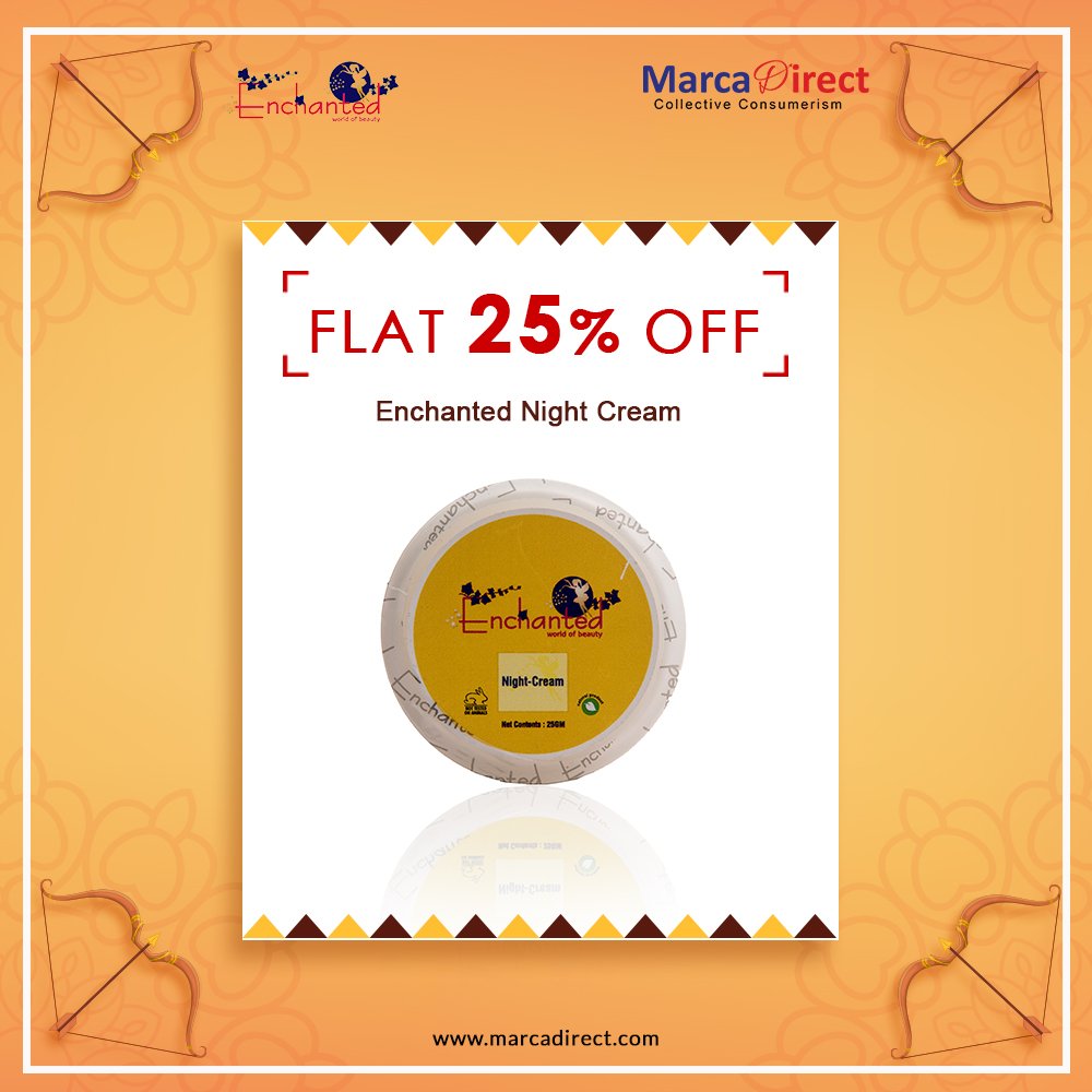 marca_direct's tweet photo. Enchanted Night Cream and Grab Flat 25% OFF Exclusively at Marca Direct.
Shop Now>>>https://t.co/qWYLJAVMZm
#Enchanted #Beauty #NightCream https://t.co/8BwVYkRHvd