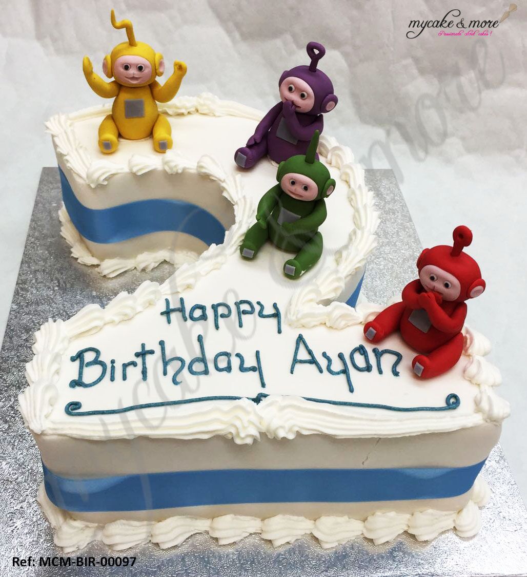 A Number 2 Cake Featuring The Teletubbies! We Hope Ayan Has A Wonderful Day!

#cake #handmade #handmadecakes #teletubbies #lovesouthchingford