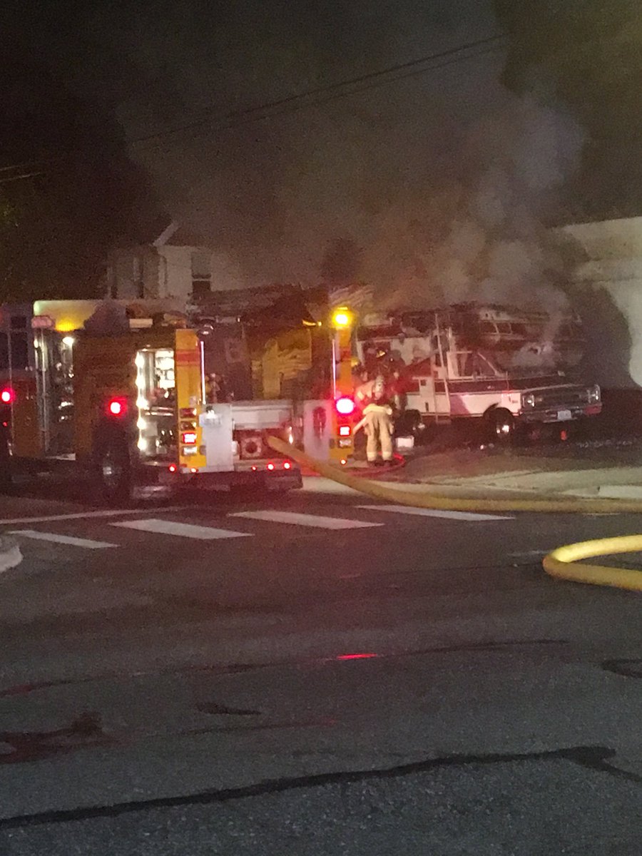 Bremerton Police on Twitter "RV fire on Montgomery at Burwell. You'll