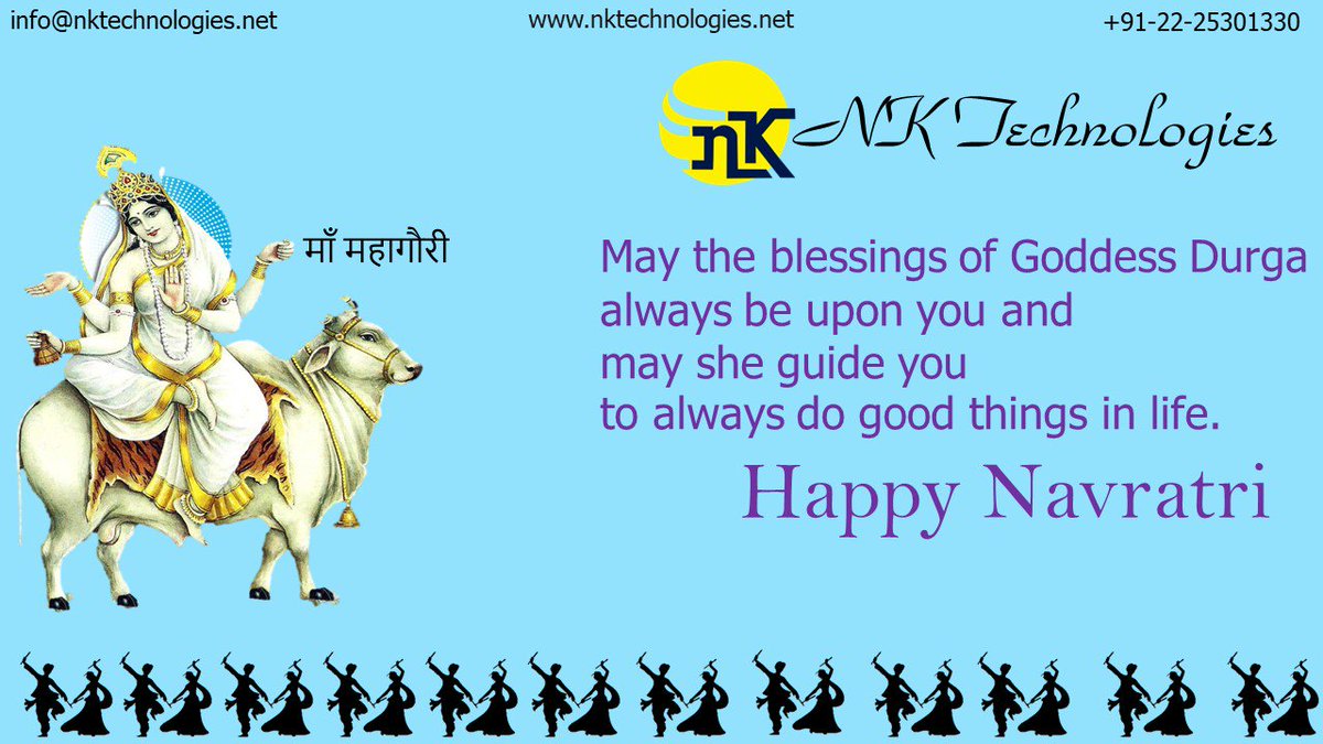 Navratri Eight day for Maa Mahagauri
nktechnologies.net