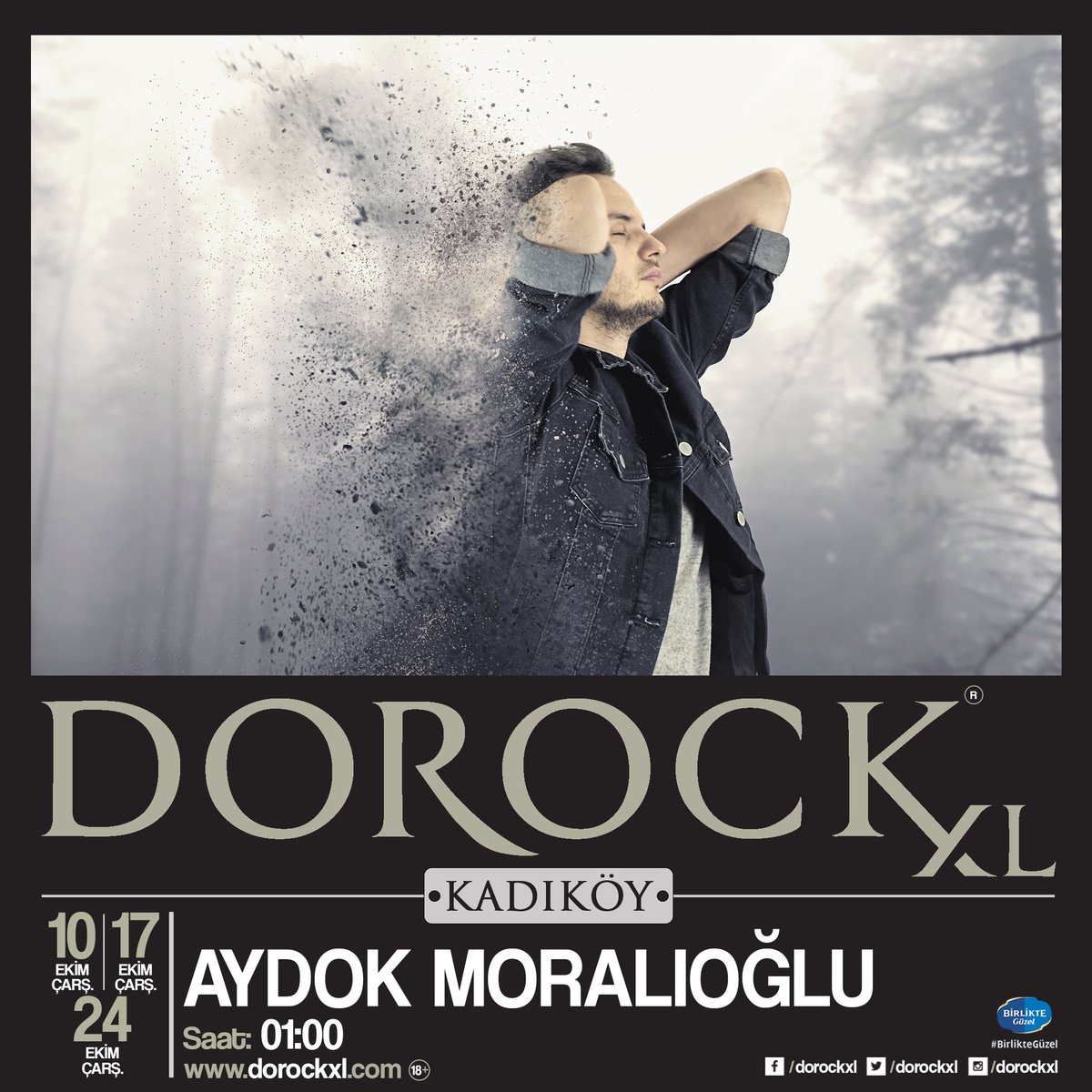 Bu akşam Dorock XL Kadıköy sahnesinde;
🌟 Istanbul Arabesque Project, saat 22:30 (Biletler Biletix ve Dorock XL Kadıköy gişelerinde.) 
🌟 Aydok Moralıoğlu, saat 01:00 (Girişler ücretsizdir.) 
#DorockXL #DorockXLKadıköy #IstanbulArabesqueProject #AydokMoralıoğlu