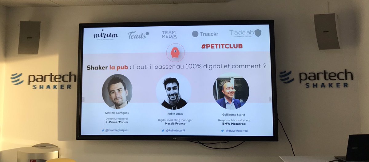 delfbd's tweet photo. Shakez la pub ce matin au #PETITCLUB! https://t.co/BPc0BdAO9T