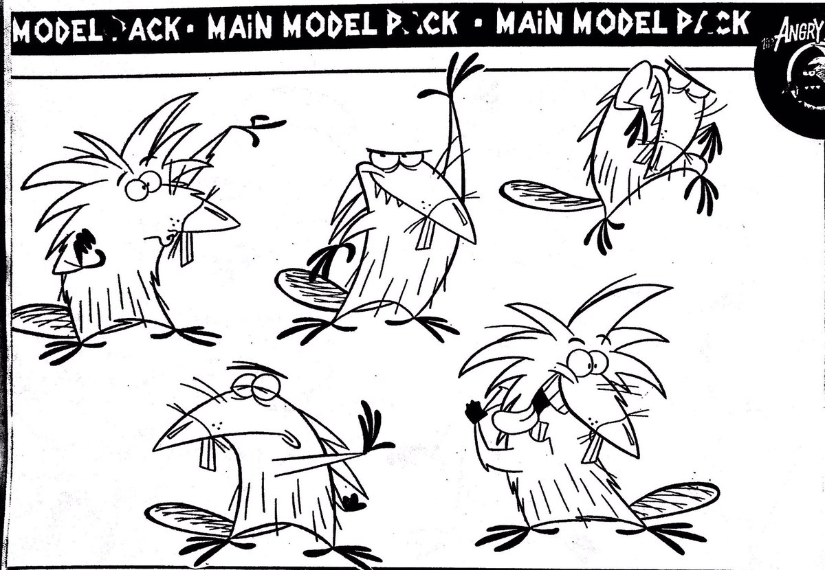 JezHallanim's tweet photo. Animation Archive. Angry Beavers. https://t.co/xan16Y0Jg4