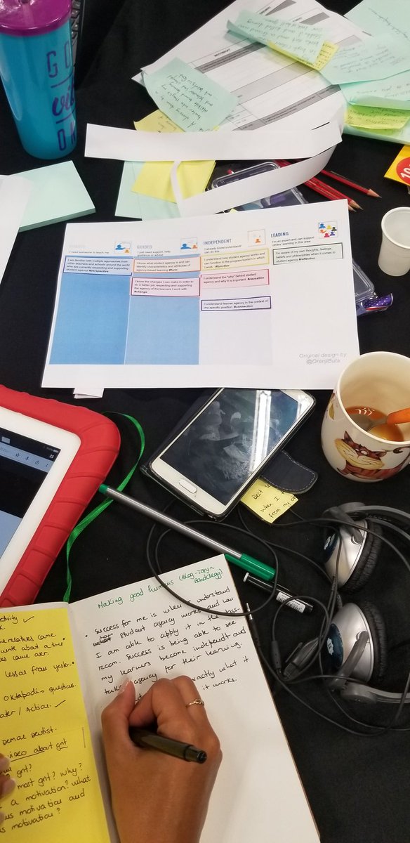 sascha_heckmann's tweet image. @AISMmoz teachers self assessing where they are against #agency criteria and creating a personal success criteria for the 2-day workshop. @makingoodhumans #atAssess #plchat #edchat #AISMLearns