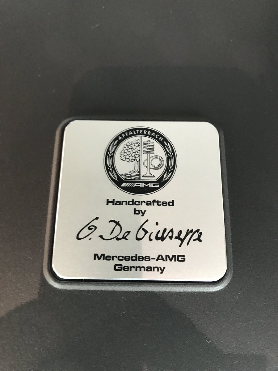 DavidDjt0311's tweet image. An absolute honour to have meet Giuseppe de Giuseppe at @MercedesAMG - this awesome gentleman hand-built the glorious  4.0l bi-turbo V8 in my GT C Edition 50 Coupe - thank you 🙏🏻 I 😎 
#onemanoneengine @MercedesBenz @MercedesBenzUK
Photos 📸 @DavidDjt0311