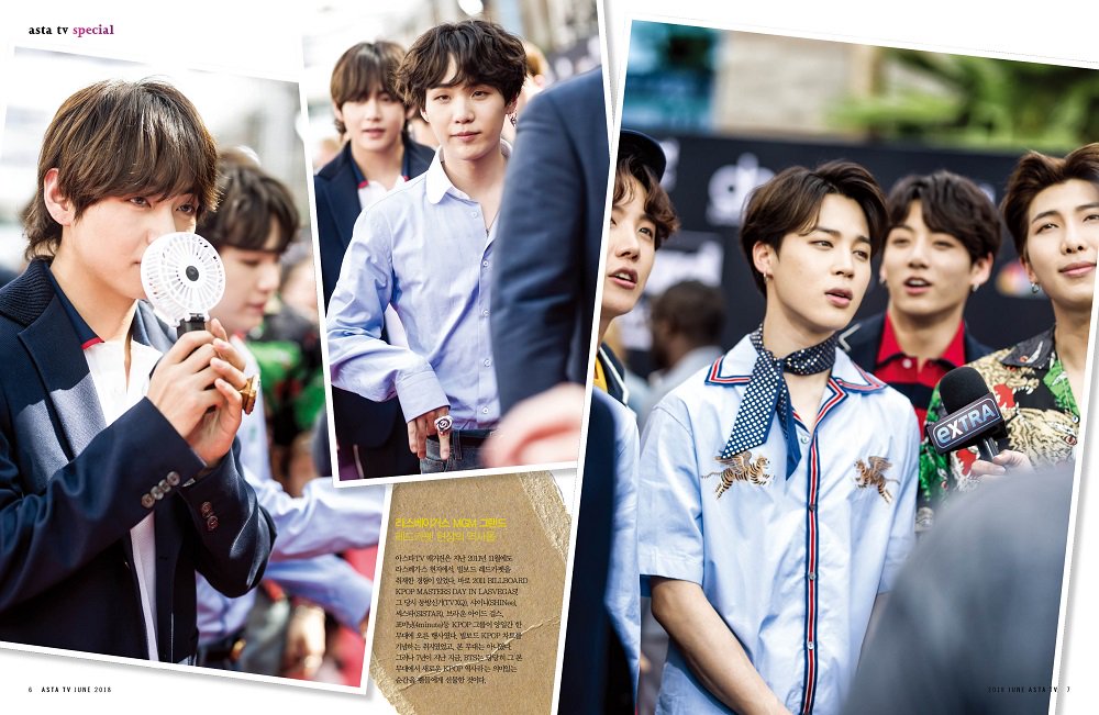 SeoulyShopping's tweet photo. Asta TV June 2018- Jang Hae In &amp; BTS on double cover-> https://t.co/hYg5livjl4 https://t.co/4L1UfuemBF