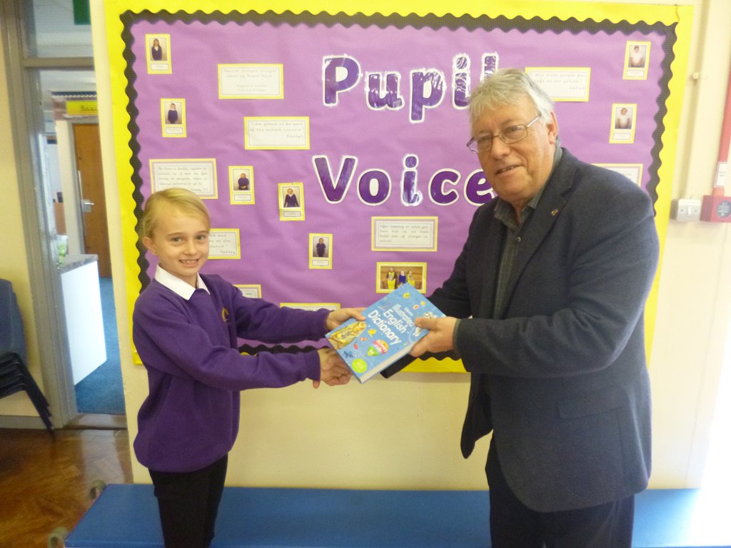 SWAcademyNS's tweet photo. A big thank you to the Rotary Club for coming into school and presenting our Year 6 children with wonderful illustrated dictionaries. https://t.co/O3F0BiwORR