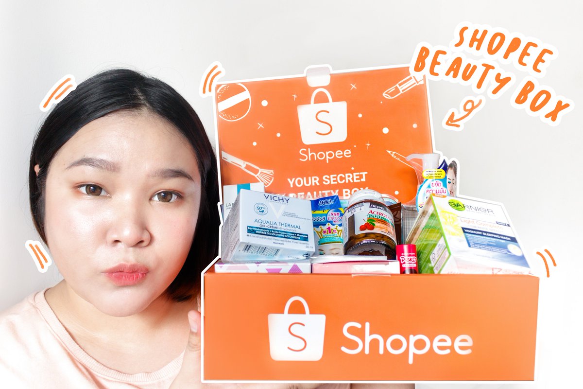 Janniesday_'s tweet photo. เปิดกล่อง Shopee Secret Box คือรวมแบรนด์สกินแคร์ คสอ. ไว้เยอะมากก ที่สำคัญช่วงนี้เค้ามีโปรหมวด Beauty ลดสูงสุดถึง 90% โปรชิ้นที่ 2 1 บาท โปรเริ่ม 17-20 ตุลานี้ (ตอนเที่ยงตรง) คลิก https://t.co/iCP4FQT3Aw #ShopeeTH #ShopeeBeautyBox https://t.co/WCXck0Unv4