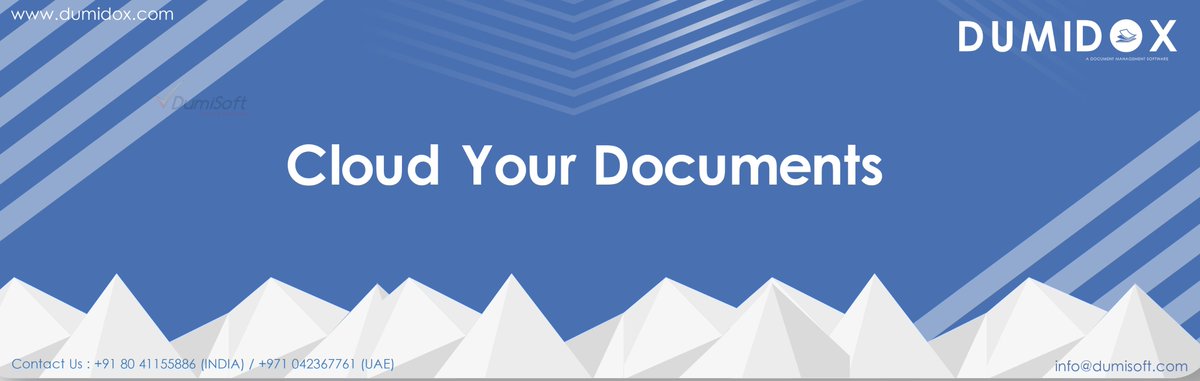 SoftDumi's tweet image. DumiDox - Document Management Software
Visit : dumidox.com
#docuemnts #software #manage #dumisoft #built #dumidox #cloud #aws #secure #storage #files