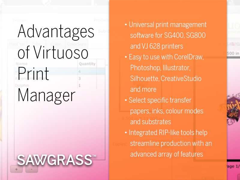SawgrassInk's tweet photo. Did you know that Virtuoso Print Manger is a custom print driver that is generally easier and less technical to use than an ICC profile? #dyesublimation #dyesubprint #VPM https://t.co/EUhG4PHWbg